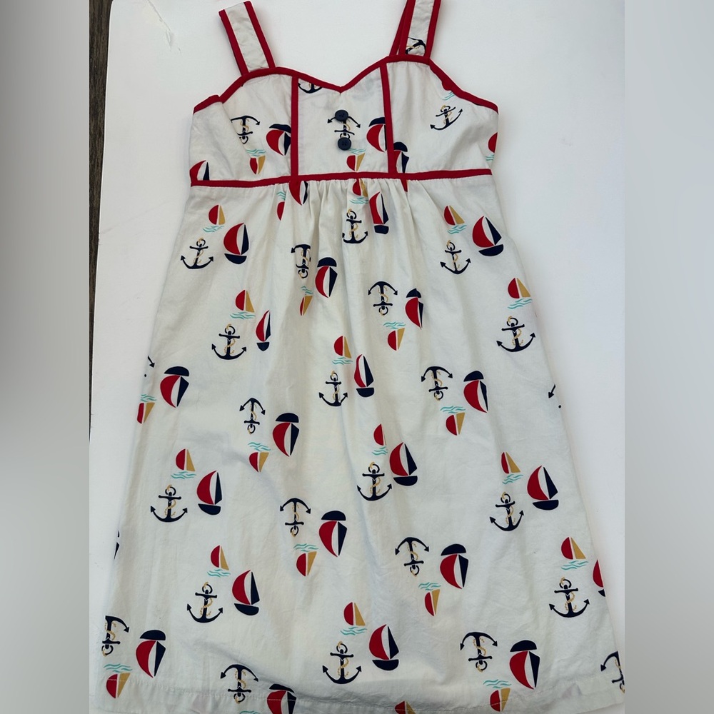 Hanna andersson size 130 Nautical Themed Kids Dress